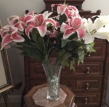 Floral arrangement glass for sale  Clanton