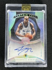 1/10 ≈1/1! 2021-22 Panini Eminence Shaquille O'Neal Cortina Chamada Auto Diamante, usado comprar usado  Enviando para Brazil
