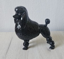 Vintage black poodle for sale  POOLE
