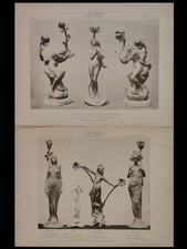 Goldscheider editeur statuette d'occasion  Rennes-