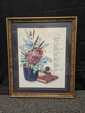 Vintage framed matted for sale  Cedar Rapids