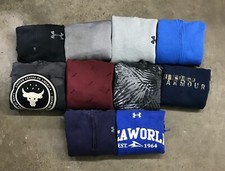 Lote 10 suéteres adultos Under Armour moletom com capuz revendedor atacado 948 comprar usado  Enviando para Brazil