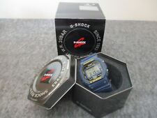 RELÓGIO MASCULINO VINTAGE CASIO G-SHOCK ALARME/CRONO 200M PULSEIRA AZUL (DW-H5600-E) + CAIXA comprar usado  Enviando para Brazil
