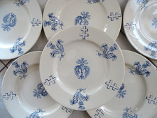 Assiettes dessert faience d'occasion  Gondreville