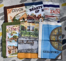 Vintage tea towels for sale  BOGNOR REGIS