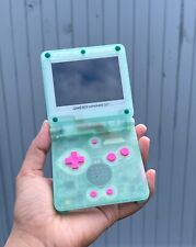 Usado, Consola Gameboy Advance SP personalizada exclusiva brilla por la noche para jugadores retro IPSV2 segunda mano  Embacar hacia Argentina