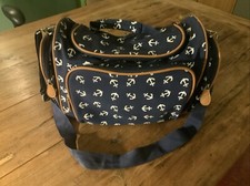 Große kulturtasche anker gebraucht kaufen  Leer (Ostfriesland)