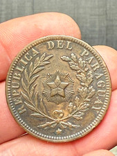 Paraguay centesimos 1870 d'occasion  Pouilly-sur-Loire