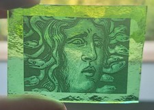 Stained glass medusa for sale Stained glass medusa for sale  BATTLE