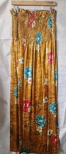 Orange floral patterned for sale  YORK