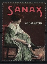 Reklamemarke sanax vibrator gebraucht kaufen  Berlin