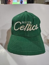 Usado, CHAPÉU BONÉ SNAPBACK VINTAGE DANIFICADO NBA BOSTON CELTICS SPORTS SPECIALTIES SCRIPT comprar usado  Enviando para Brazil