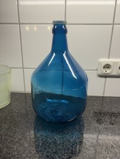 Türkisfarbene ballonflasche v gebraucht kaufen  Pfinztal