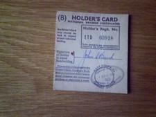 Vintage national savings for sale  COLERAINE