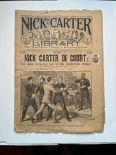 Nick Carter in Court;The Clearing Up of the Gladeville Affair-Vol 1,No 143(1894) comprar usado  Enviando para Brazil