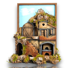 Presepe napoletano quadro usato  Minturno