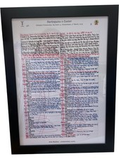 Framed harlequins exeter for sale  UK