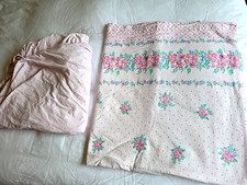 Vintage pink flannelette for sale  SWANSEA