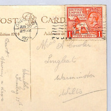 Wembley 1924 postcard for sale  BATH