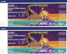 Tickets paul panzer gebraucht kaufen  Wuppertal