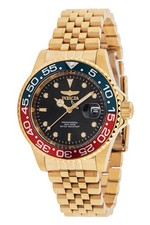 Invicta Pro Diver relógio masculino quartzo mostrador preto moldura Pepsi 36041, usado comprar usado  Enviando para Brazil
