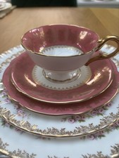 Pink gold coalport for sale  WIRRAL