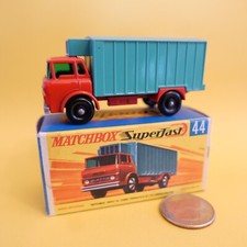 Matchbox Superfast No. Caminhão refrigerador 44 com caixa original verde mar comprar usado  Enviando para Brazil