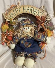 Scarecrow happy harvest for sale  Hartsville
