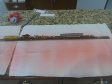 Usado, Locomotiva a diesel escala N com carro peça barco, avião e ponte comprar usado  Enviando para Brazil
