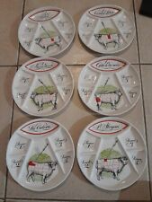 Lot assiettes fondue d'occasion  France