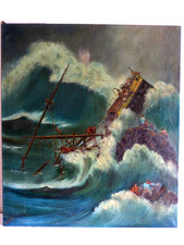 Marine painting sea d'occasion  Expédié en Belgium