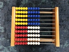 Abacus holz rechenhilfe gebraucht kaufen  Mötzing