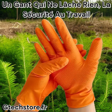 Gants orange résistant d'occasion  Port-la-Nouvelle