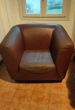 pelle poltrona calia usato  Mandello del Lario