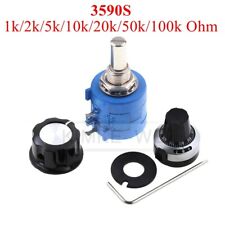 Botão potenciômetro rotativo de precisão multi-giro 1K/2K/10K/20K/50K/100K 3590S comprar usado  Enviando para Brazil