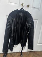 Allsaints leather jacket for sale  ST. HELENS