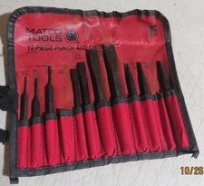 BOM CONJUNTO DE FERRAMENTAS MATCO 10 PEÇAS PUNCH & CINZEL em Suporte de Tecido Roll-Up NR! comprar usado BOM CONJUNTO DE FERRAMENTAS MATCO 10 PEÇAS PUNCH & CINZEL em Suporte de Tecido Roll-Up NR! comprar usado  Enviando para Brazil