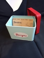 Recipe tin organiser for sale  WELSHPOOL