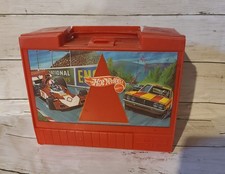 Lancheira de plástico vintage 1973 marca térmica Hot Wheels Mattel Inc. com garrafa, usado comprar usado Lancheira de plástico vintage 1973 marca térmica Hot Wheels Mattel Inc. com garrafa, usado comprar usado  Enviando para Brazil