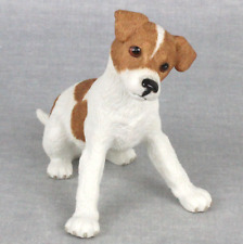 Estatueta de cachorro Lenox Jack Russell Terrier 2002 olhos de vidro artesanal bisque fosco comprar usado  Enviando para Brazil