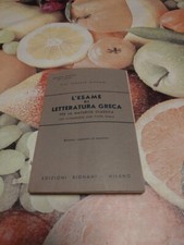 Esame letteratura greca usato  Colli Verdi