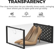 Clear shoe boxes for sale  OLDHAM