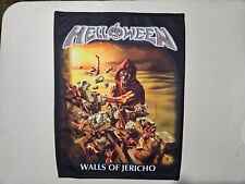 HELLOWEEN, PAREDE DE JERICHO, COSTURAR EM REMENDO TRASEIRO GRANDE SUBLIMADO comprar usado  Enviando para Brazil