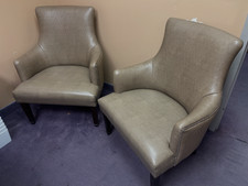 Wayfair tan leather for sale  Easton