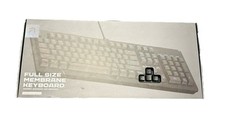 Teclado de membrana Atrix tamanho completo com fio PC para jogos Xbox PlayStation Switch Mac comprar usado  Enviando para Brazil