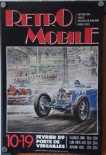 Affiche automobile retro d'occasion  Badonviller