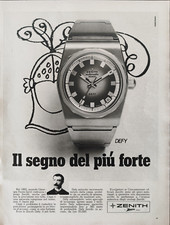 Zenith pubblicità 1972 usato  Castelfidardo