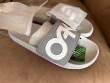 Usado, Novos Slides Oakley B1B • Cinza Pedra com Acabamento Branco Sandálias - Masculino Tamanho 10 comprar usado  Enviando para Brazil