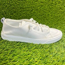 Tênis Sperry Shorefront LTT Feminino Tamanho 7 Branco Casual Caminhada Lona, usado comprar usado  Enviando para Brazil