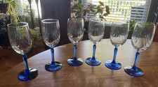 Libbey crystal blue for sale  Osage Beach